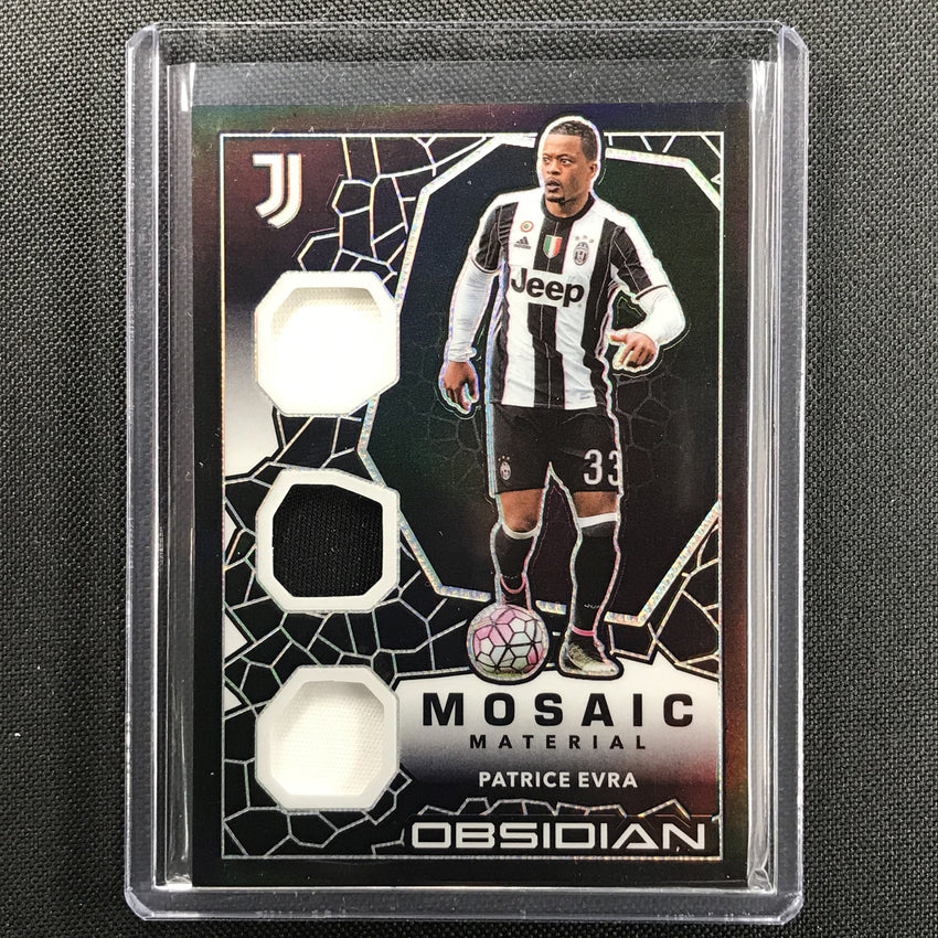 2020-21 Obsidian PATRICE EVRA Mosaic Material Triple Jersey 146/149