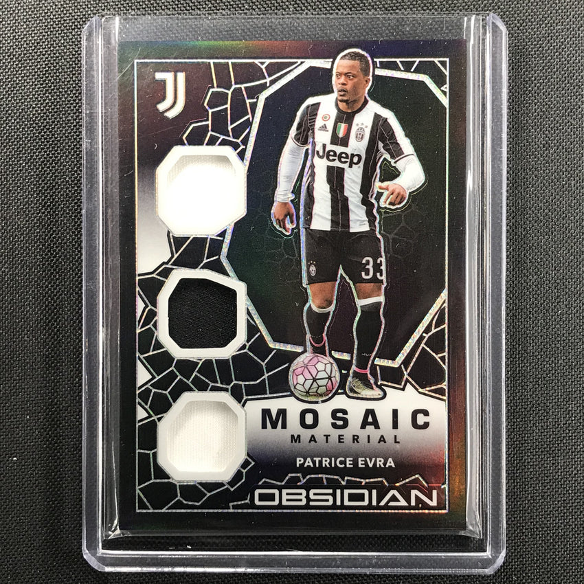 2020-21 Obsidian PATRICE EVRA Mosaic Material Triple Jersey 81/149
