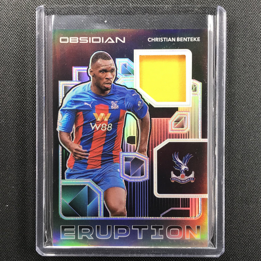 2020-21 Obsidian CHRISTIAN BENTEKE Eruption Jersey 24/149