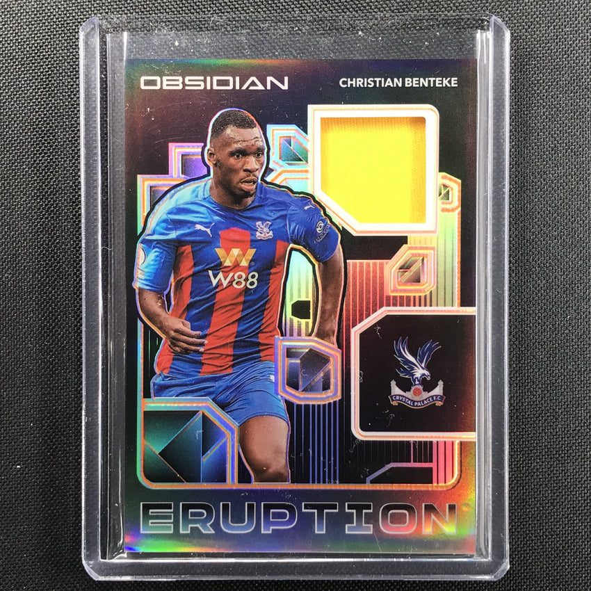 2020-21 Obsidian CHRISTIAN BENTEKE Eruption Jersey Orange 47/50