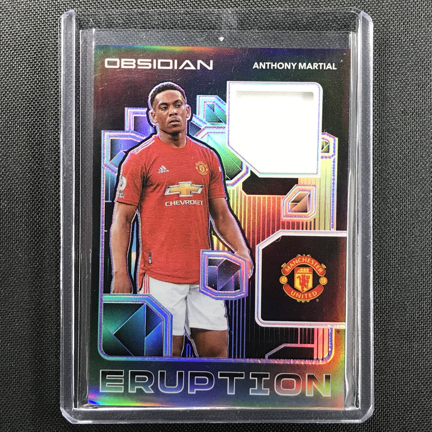 2020-21 Obsidian ANTHONY MARTIAL Eruption Jersey Purple 35/75