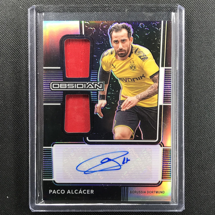 2020-21 Obsidian PACO ALCACER Dual Jersey Auto Purple 34/75