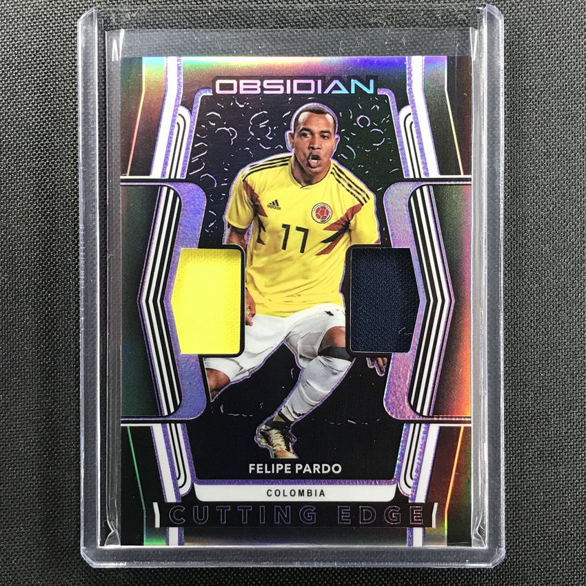 2020-21 Obsidian FELIPE PARDO Cutting Edge Dual Jersey Purple 24/75