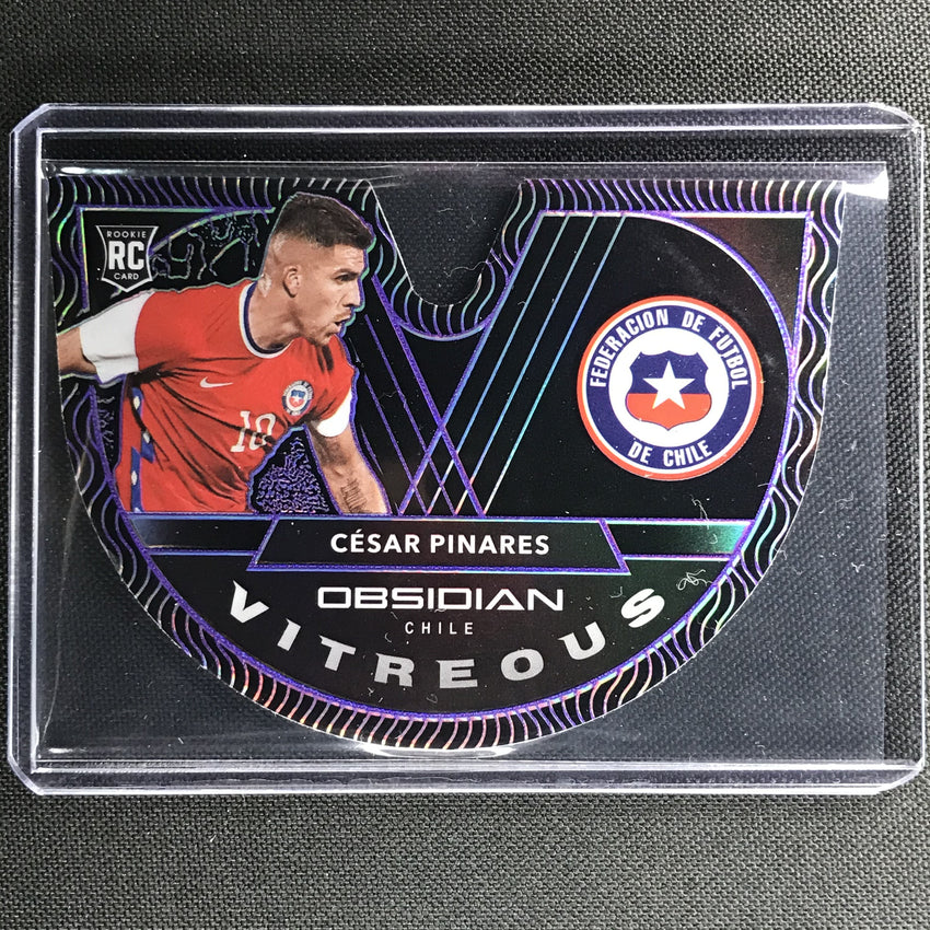 2020-21 Obsidian CESAR PINARES Vitreous Purple Rookie 15/60