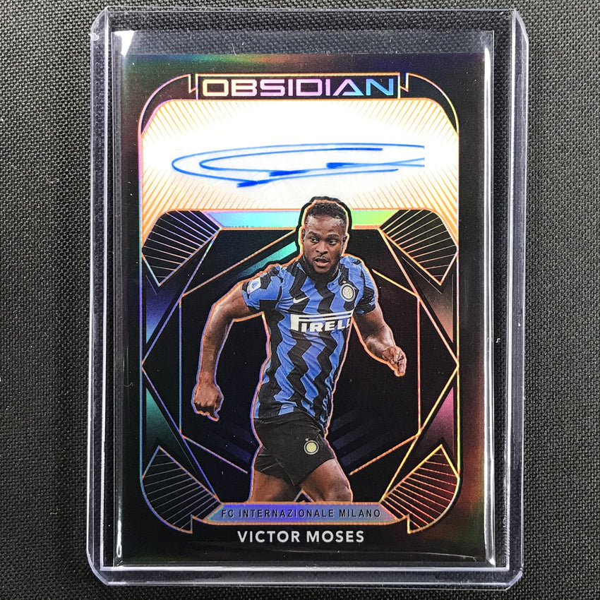 2020-21 Obsidian VICTOR MOSES Auto Orange 43/50