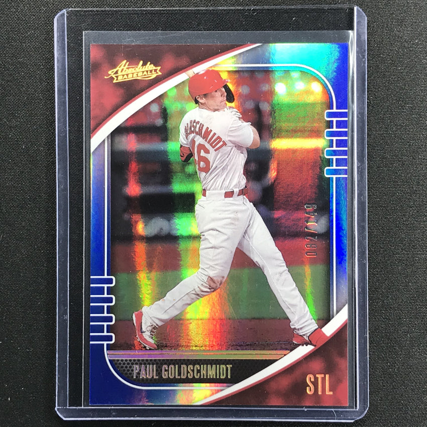 2021 Absolute Paul Goldschmidt Base Spectrum Blue 82/149
