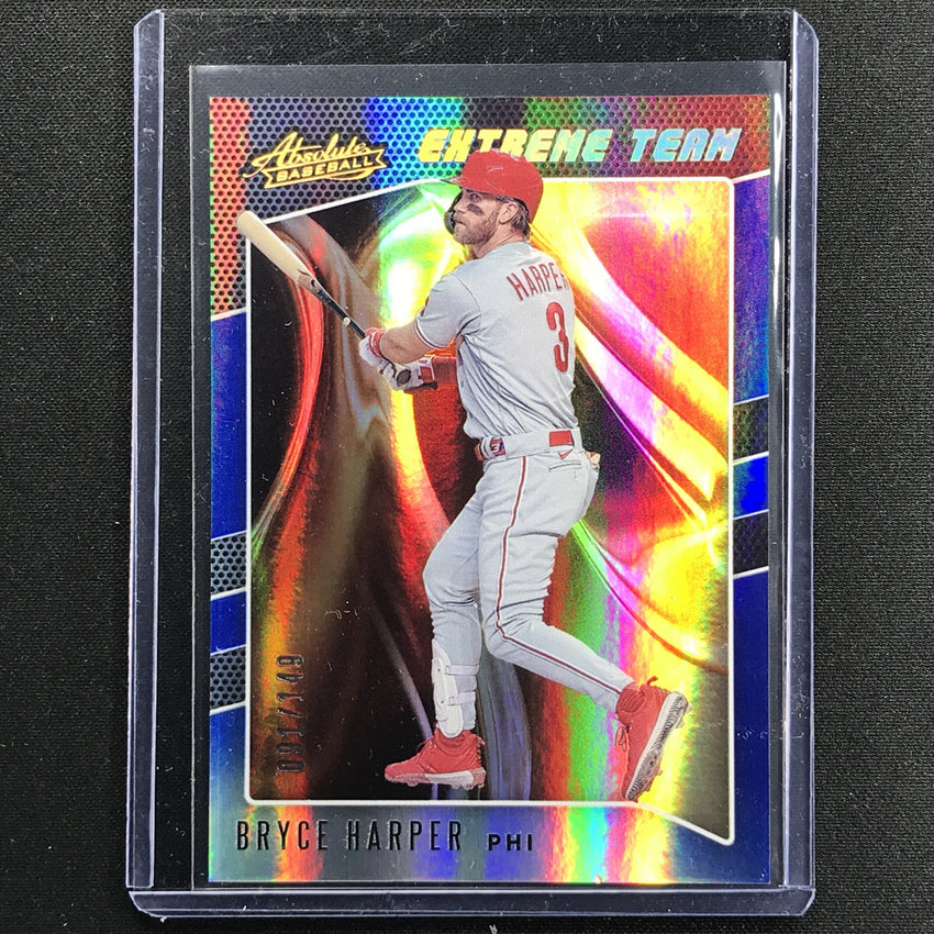 2021 Absolute Bryce Harper Extreme Team Spectrum Blue 91/149