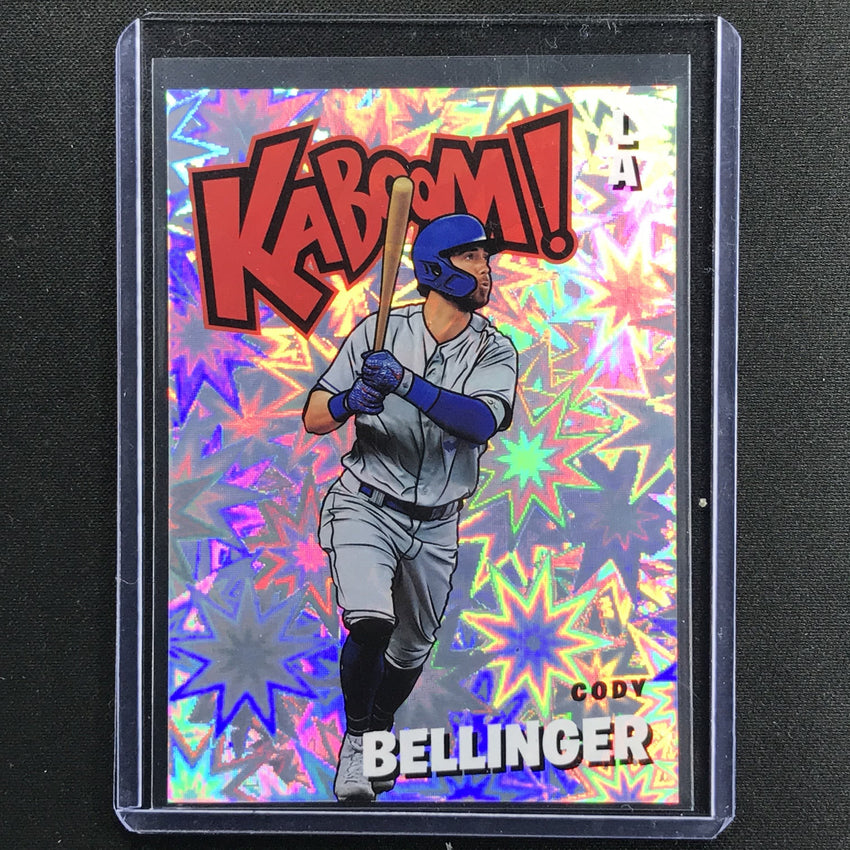 2021 Absolute CODY BELLINGER Kaboom SSP #8