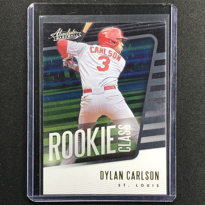 2021 Absolute Dylan Carlson Rookie Class No 7