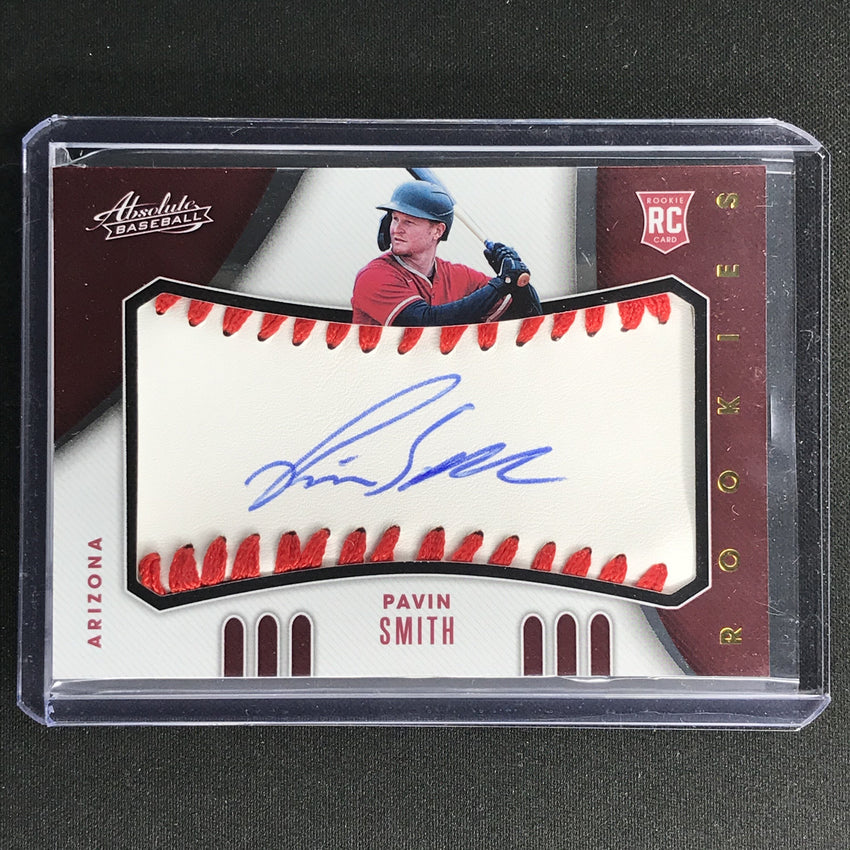 2021 Absolute Pavin Smith Rookie Baseball Material Signatures Auto 33/99