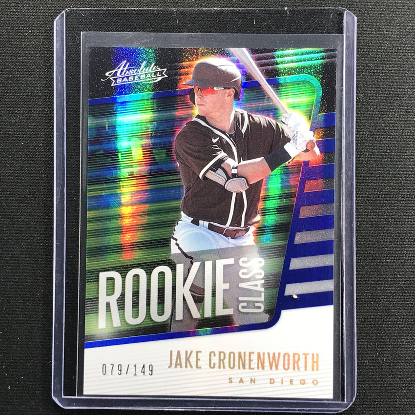 2021 Absolute Jake Cronenworth Rookie Class Spectrum Blue 79/149