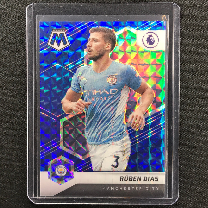 2021-22 Mosaic Epl Ruben Dias Blue 66/99