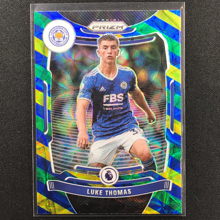 2021-22 Prizm EPL LUKE THOMAS Choice Blue Yellow Green Scope #21