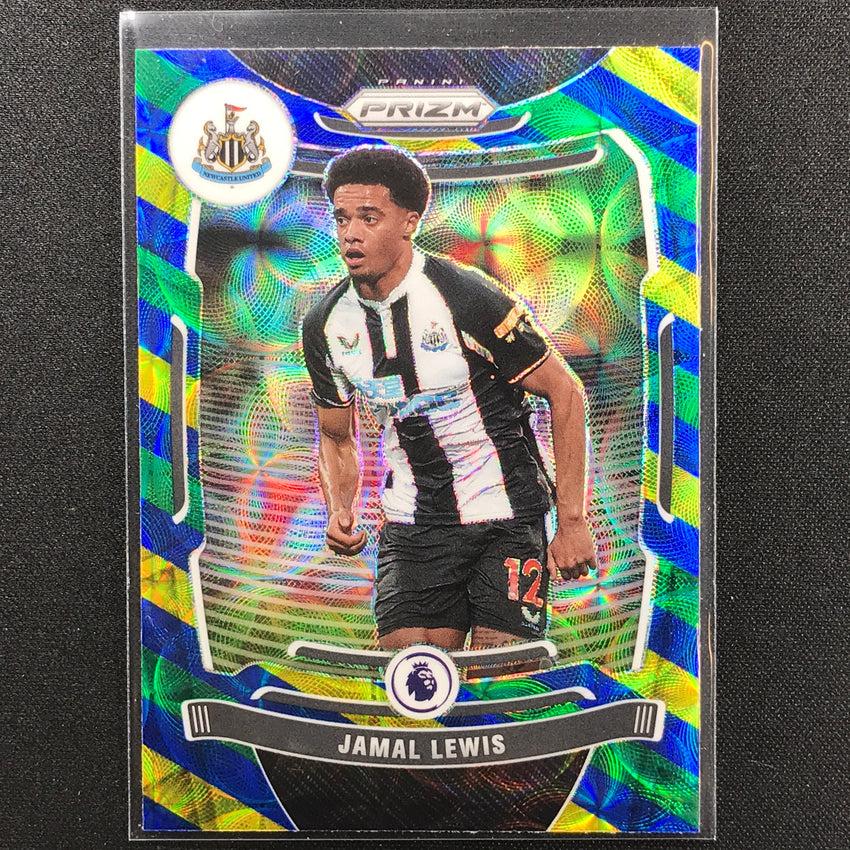 2021-22 Prizm EPL JAMAL LEWIS Choice Blue Yellow Green Scope #32