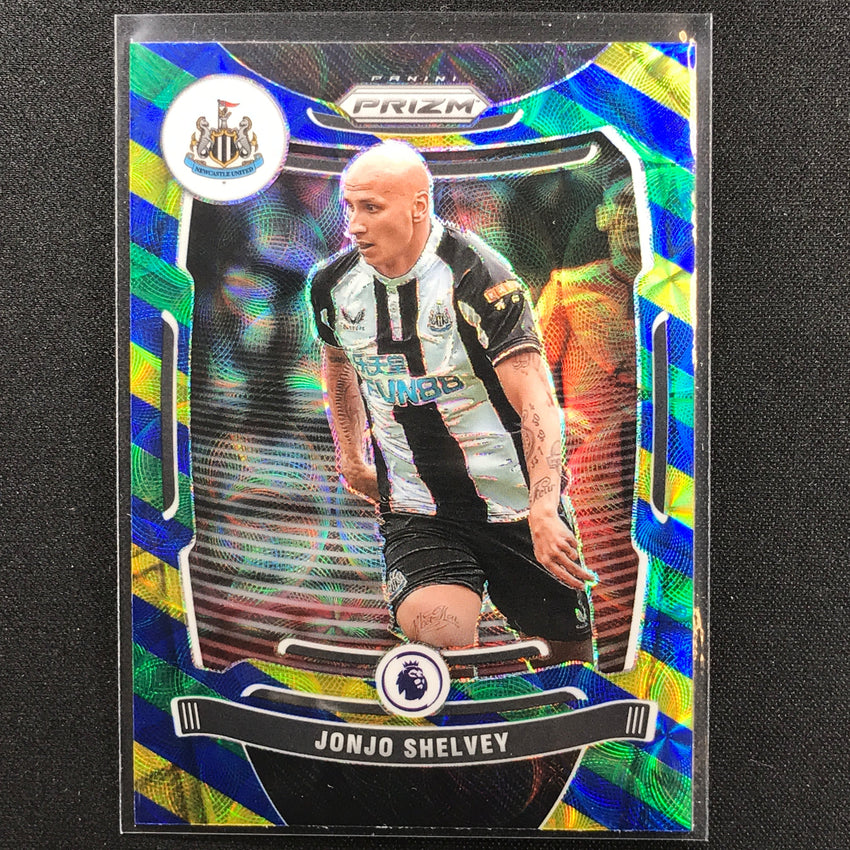 2021-22 Prizm EPL JONJO SHELVEY Choice Blue Yellow Green Scope #39
