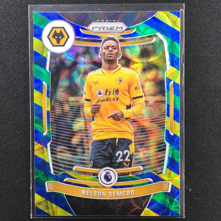 2021-22 Prizm EPL NELSON SEMEDO Choice Blue Yellow Green Scope #47