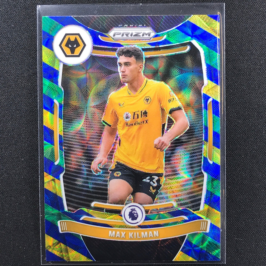 2021-22 Prizm EPL MAX KILMAN Choice Blue Yellow Green Scope #55