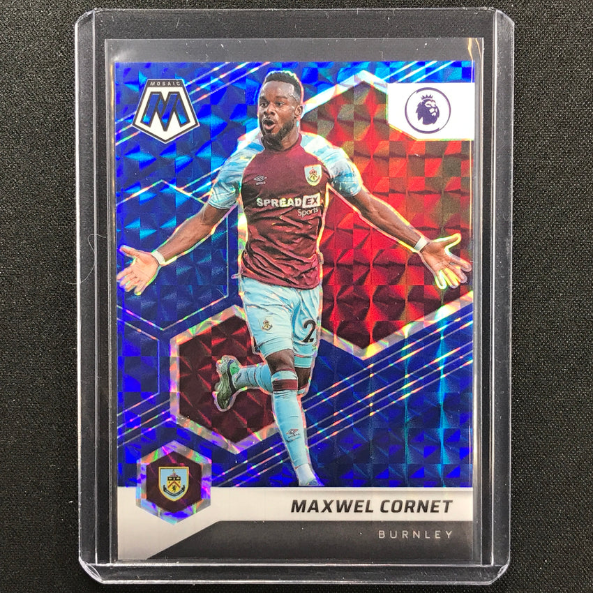 2021-22 Mosaic Epl Maxwel Cornet Blue 1/99