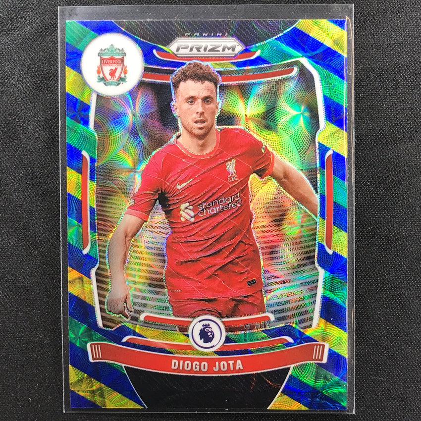 2021-22 Prizm EPL DIOGO JOTA Choice Blue Yellow Green Scope #83