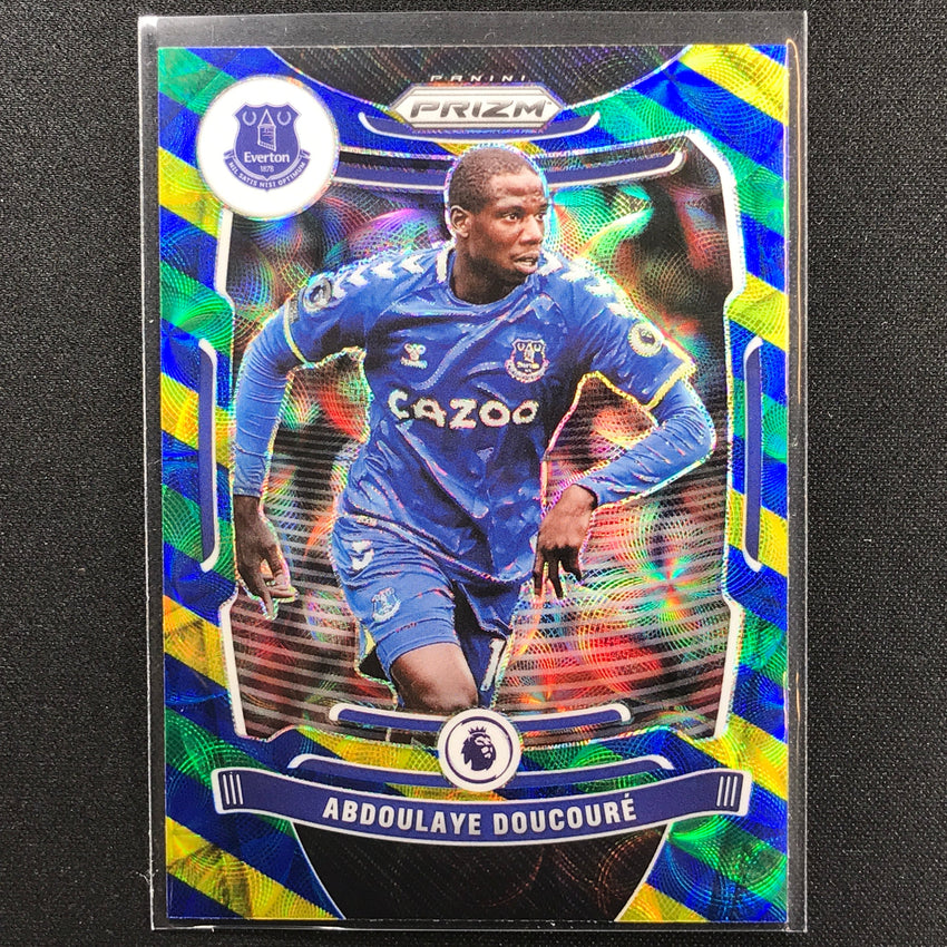2021-22 Prizm EPL ABDOULAYE DOUCOURE Choice Blue Yellow Green Scope #99