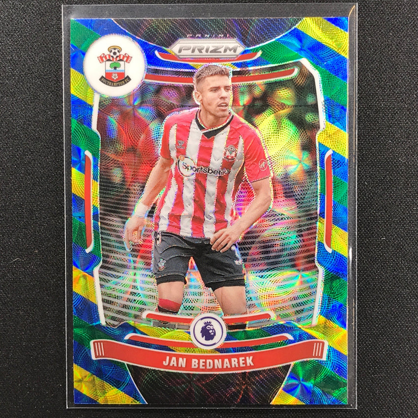 2021-22 Prizm EPL JAN BEDNAREK Choice Blue Yellow Green Scope #107