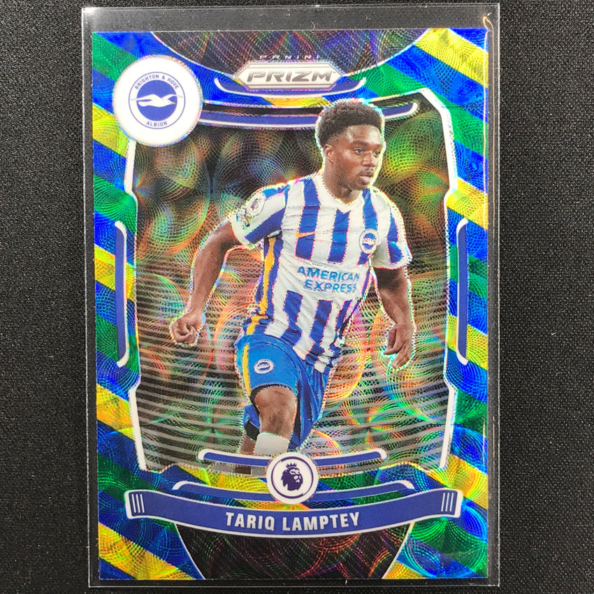 2021-22 Prizm EPL TARIQ LAMPTEY Choice Blue Yellow Green Scope #184