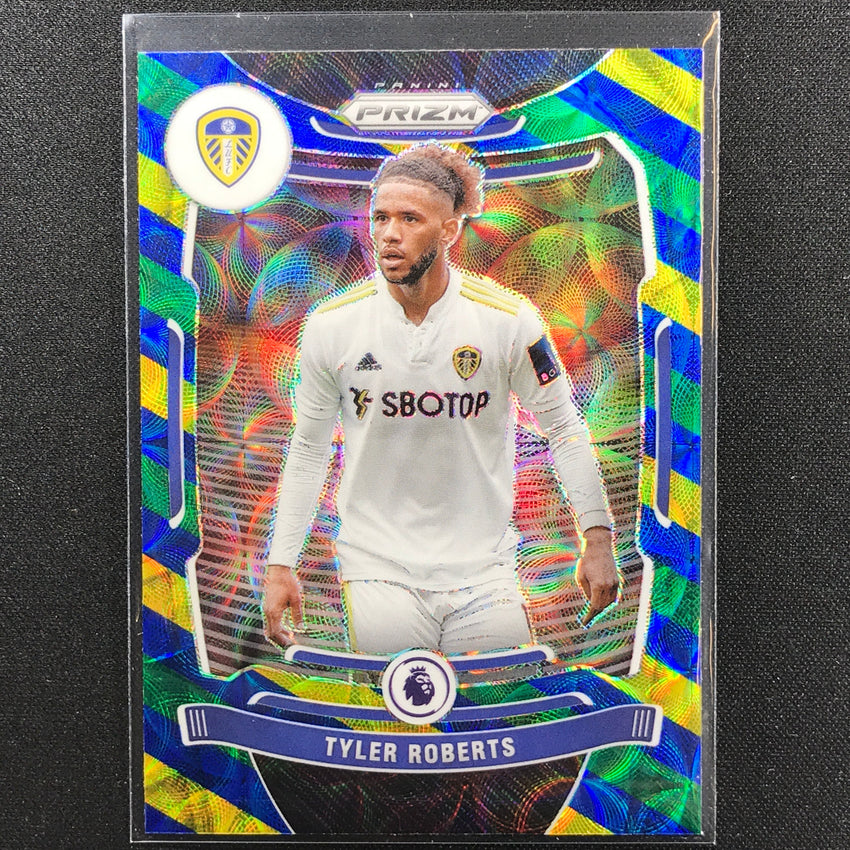 2021-22 Prizm EPL TYLER ROBERTS Choice Blue Yellow Green Scope #225