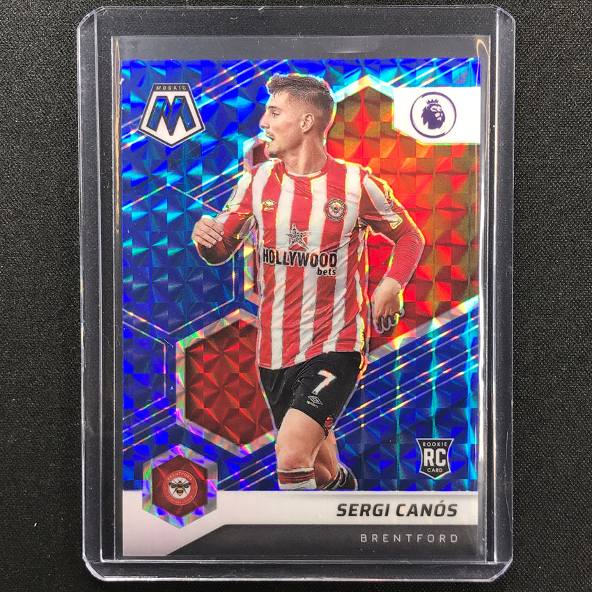 2021-22 Mosaic Epl Sergi Canos Rookie Blue 88/99