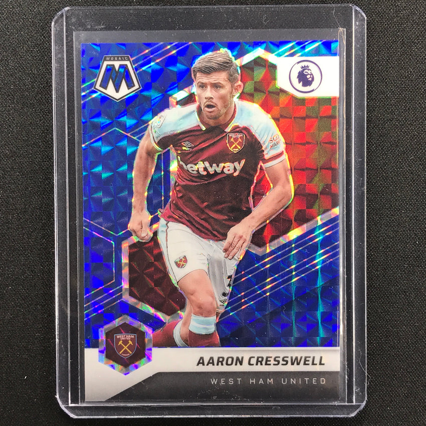 2021-22 Mosaic Epl Aaron Cresswell Blue 41/99