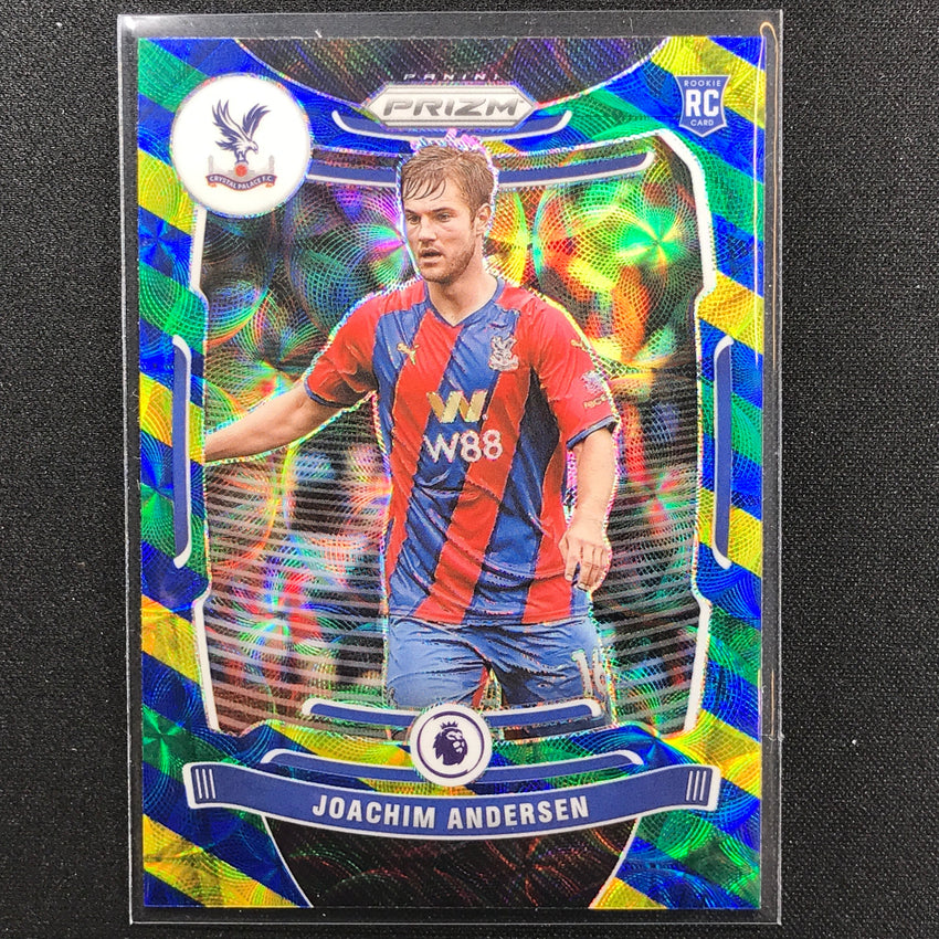 2021-22 Prizm EPL JOACHIM ANDERSON Rookie Choice Blue Yellow Green Scope #289