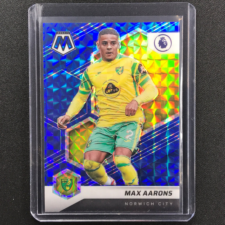 2021-22 Mosaic Epl Max Aarons Blue 69/99
