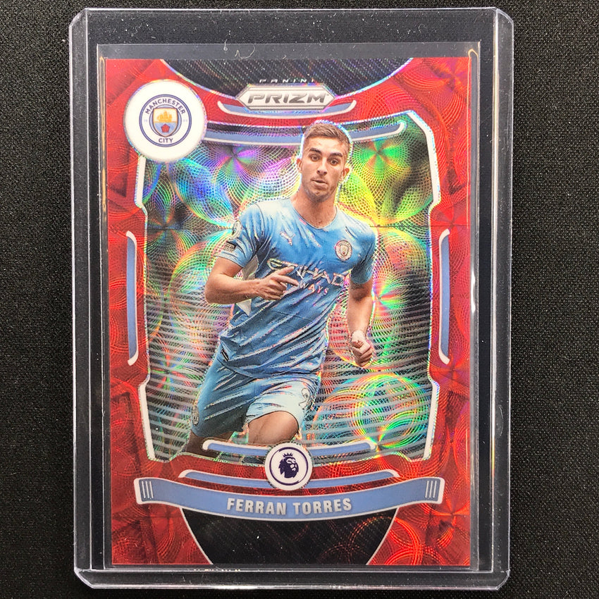 2021-22 Prizm Epl Ferran Torres Choice Red Scope 21/29