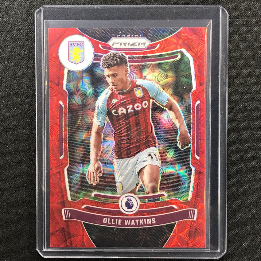 2021-22 Prizm Epl Ollie Watkins Choice Red Scope 3/29