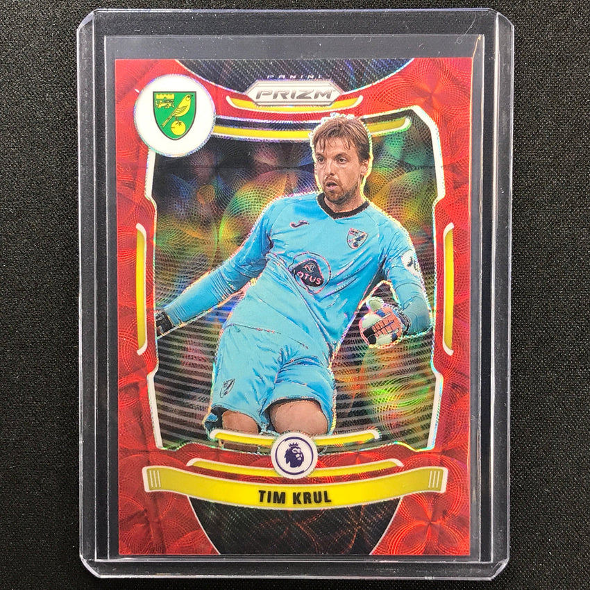2021-22 Prizm Epl Tim Krul Choice Red Scope 29/29