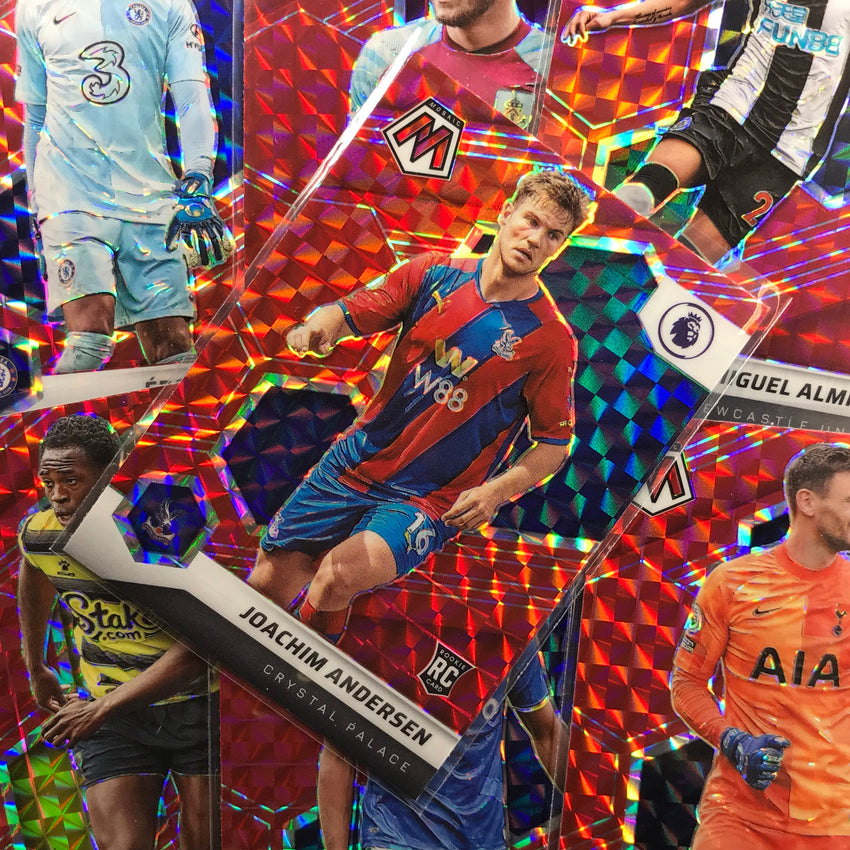 2021-22 Mosaic Epl Sergi Canos Rookie Red Mosaic No 78