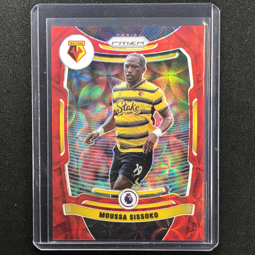 2021-22 Prizm Epl Moussa Sissoko Choice Red Scope 20/29