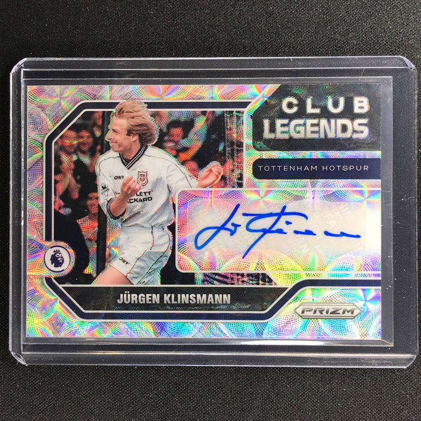 2021-22 Prizm Epl Jurgen Klinsmann Choice Club Legends Auto Scope No Jk
