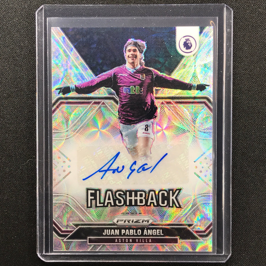 2021-22 Prizm Epl Juan Pablo Angel Choice Flashback Signatures Auto Scope No Jup