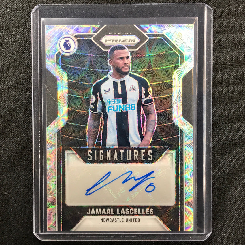 2021-22 Prizm Epl Jamaal Lascelles Choice Signatures Auto Scope No Jla