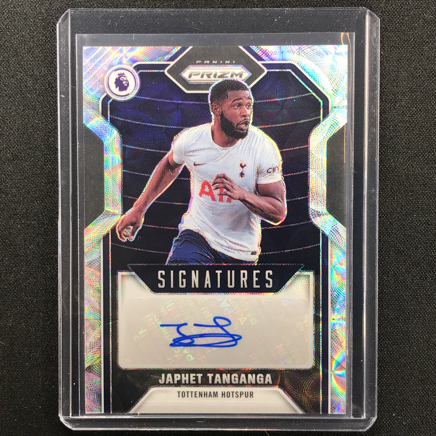 2021-22 Prizm EPL JAPHET TANGANA Choice Signatures Auto Scope #JTN