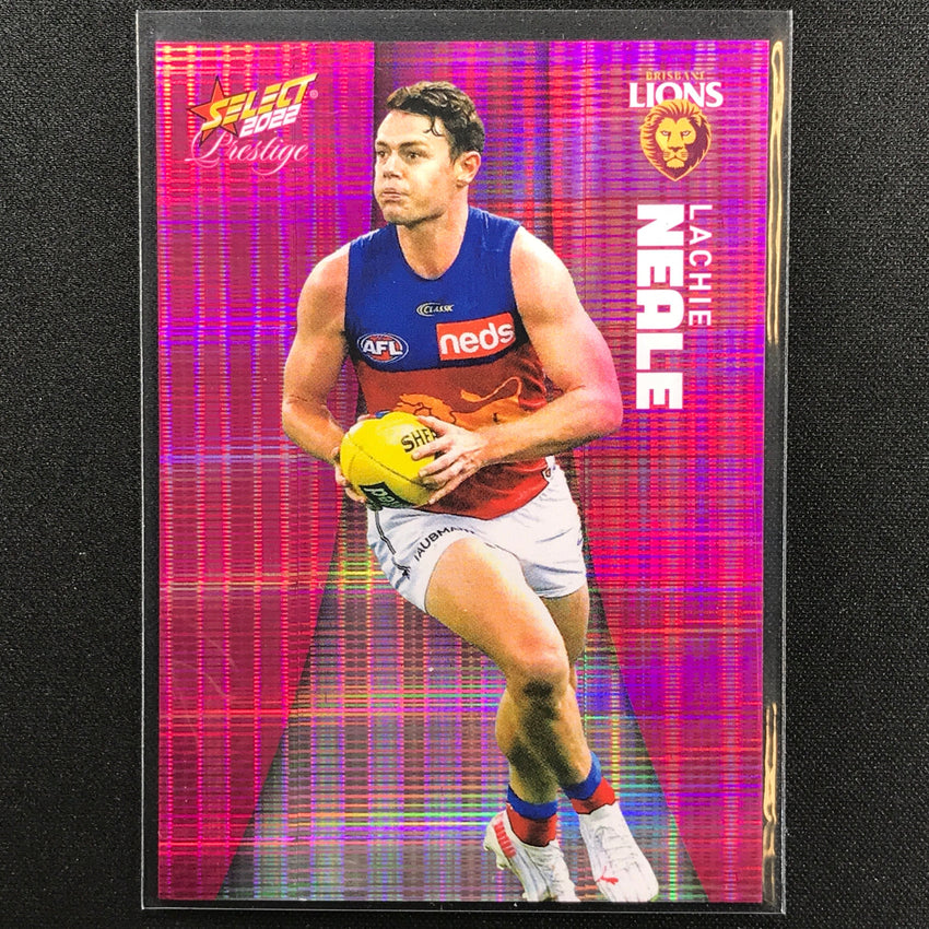 2022 Footy Stars Prestige Lachie Neale Pink 299/325
