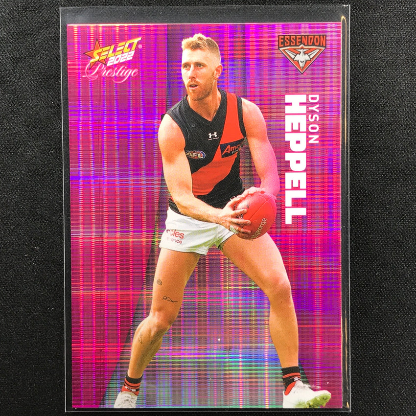 2022 Footy Stars Prestige Dyson Heppell Pink 119/325