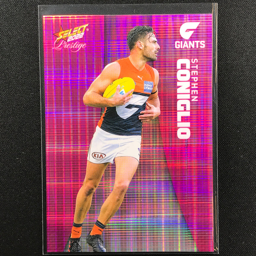 2022 Footy Stars Prestige Stephen Coniglio Pink 213/325