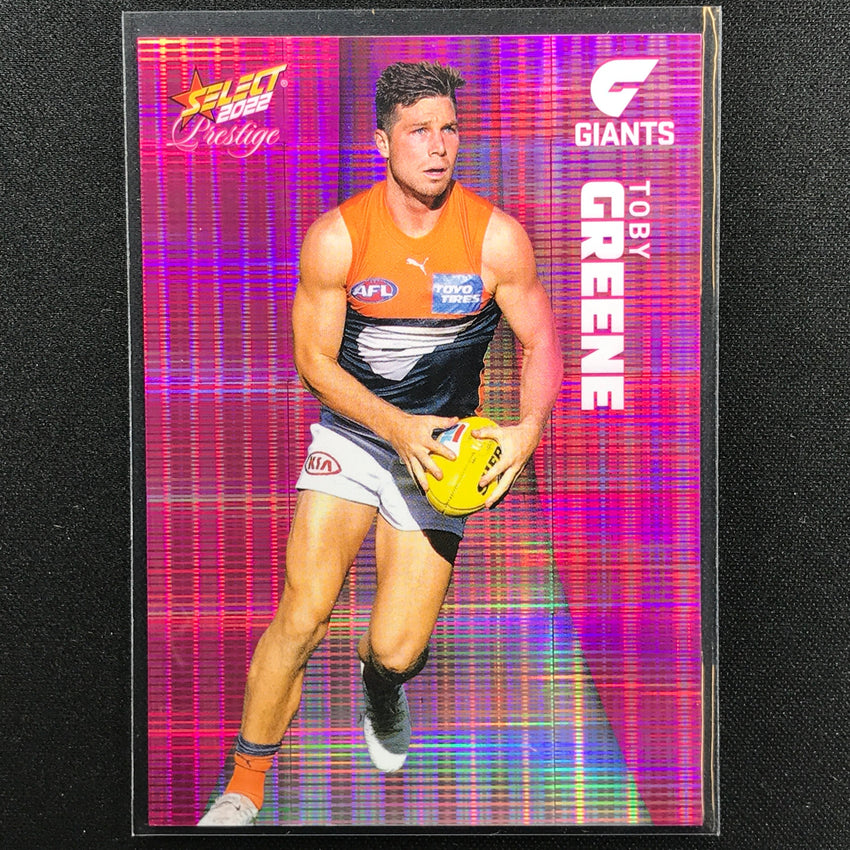 2022 Footy Stars Prestige Toby Greene Pink 45/325