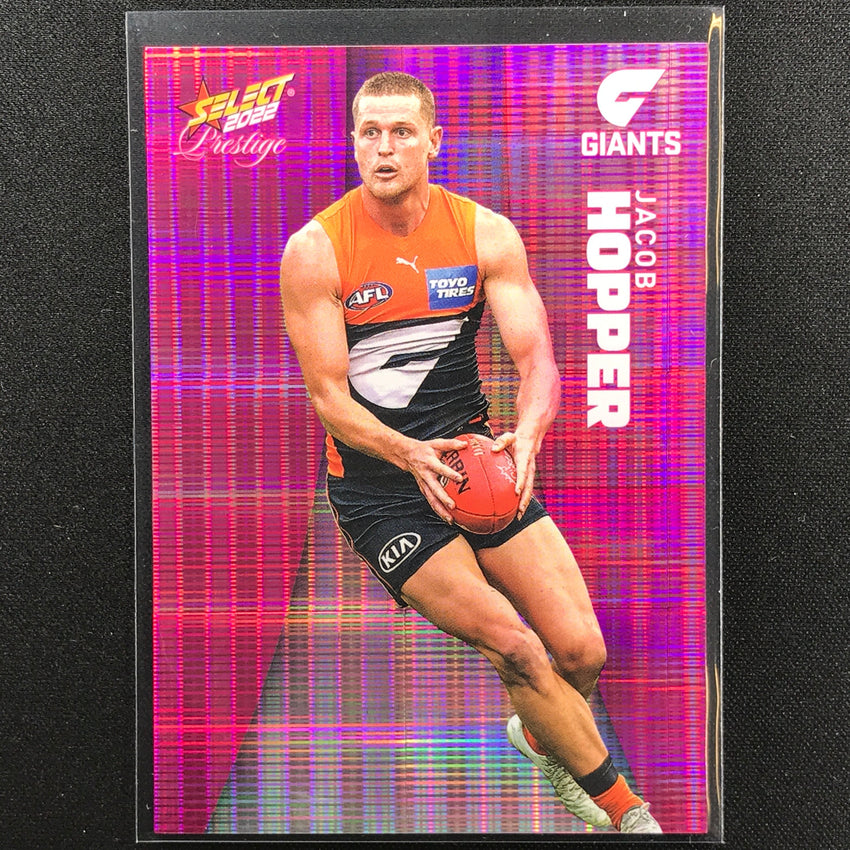 2022 Footy Stars Prestige Jacob Hopper Pink 70/325