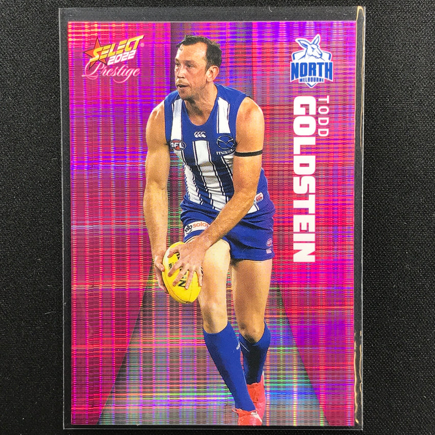 2022 Footy Stars Prestige Todd Goldstein Pink 259/325