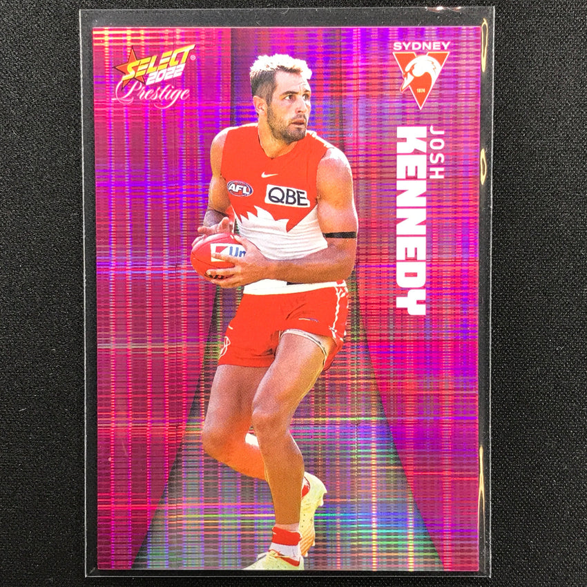 2022 Footy Stars Prestige Josh Kennedy Syd Pink 187/325