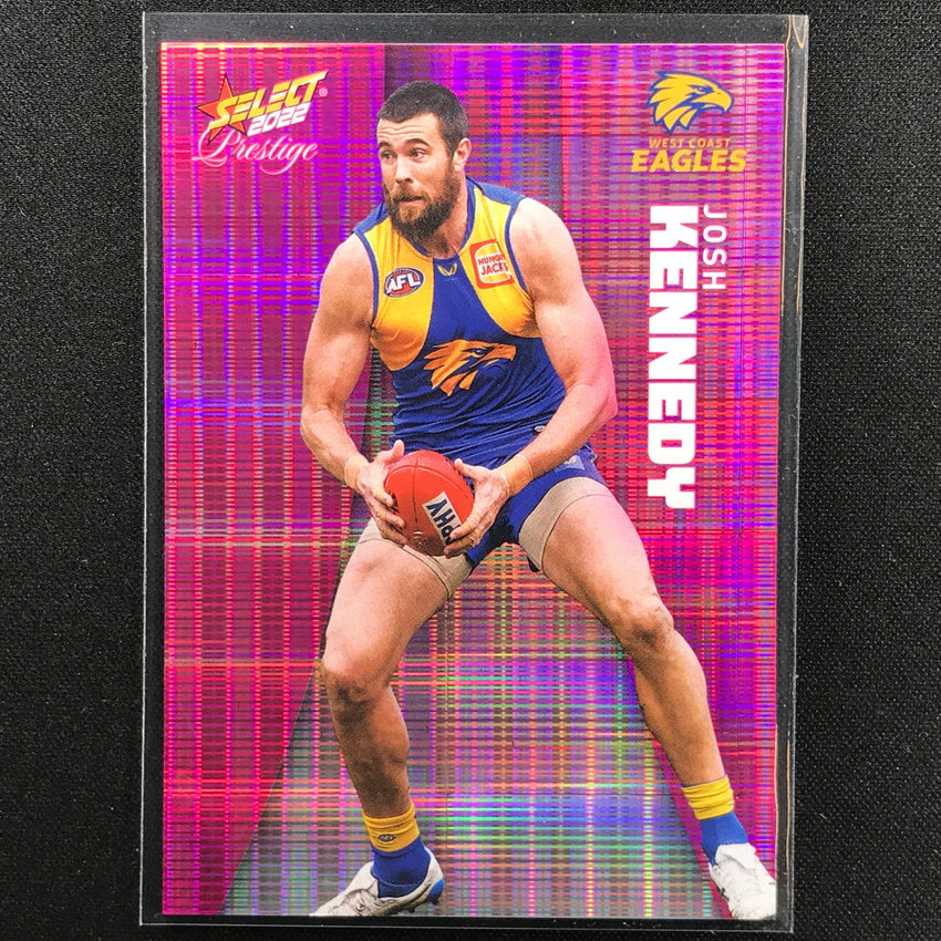 2022 Footy Stars Prestige Josh Kennedy Wce Pink 205/325