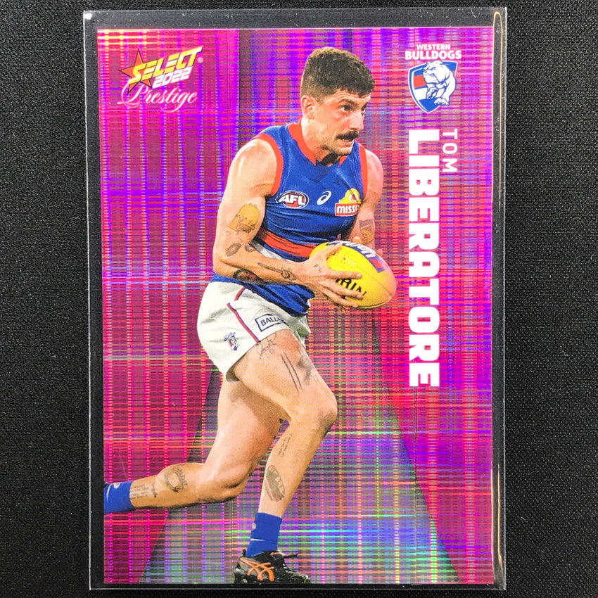 2022 Footy Stars Prestige Tom Liberatore Pink 266/325
