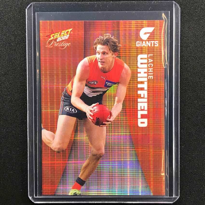 2022 Footy Stars Prestige Lachie Whitfield Orange 33/210